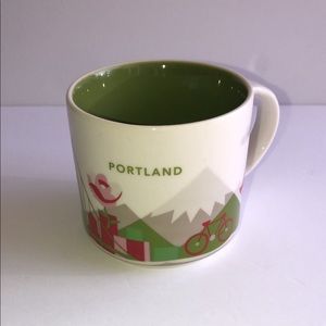 Starbucks Coffee Mug YAH Series Portland,OR 14oz